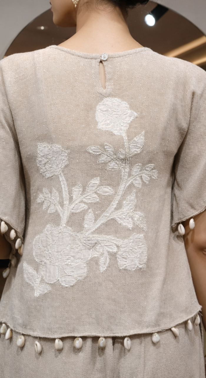 Meher Rangrez Kaftan, Bustier And Pant