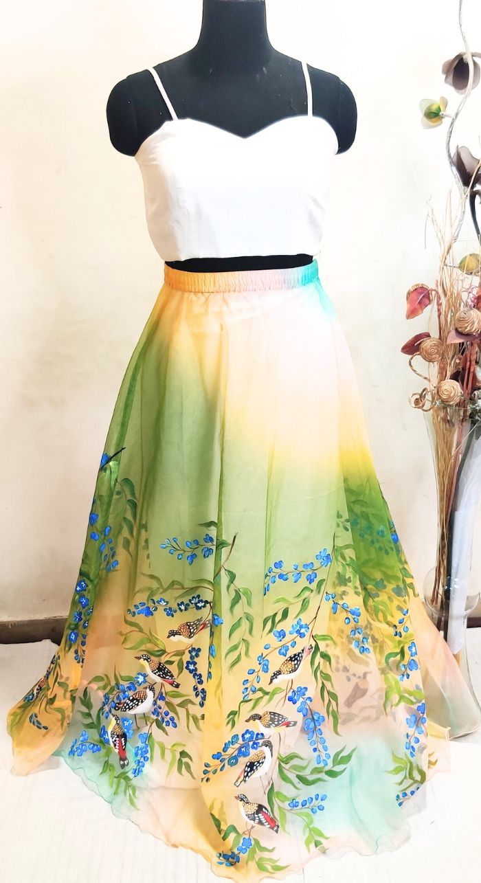 Gorgeous Skirt With Bralette
