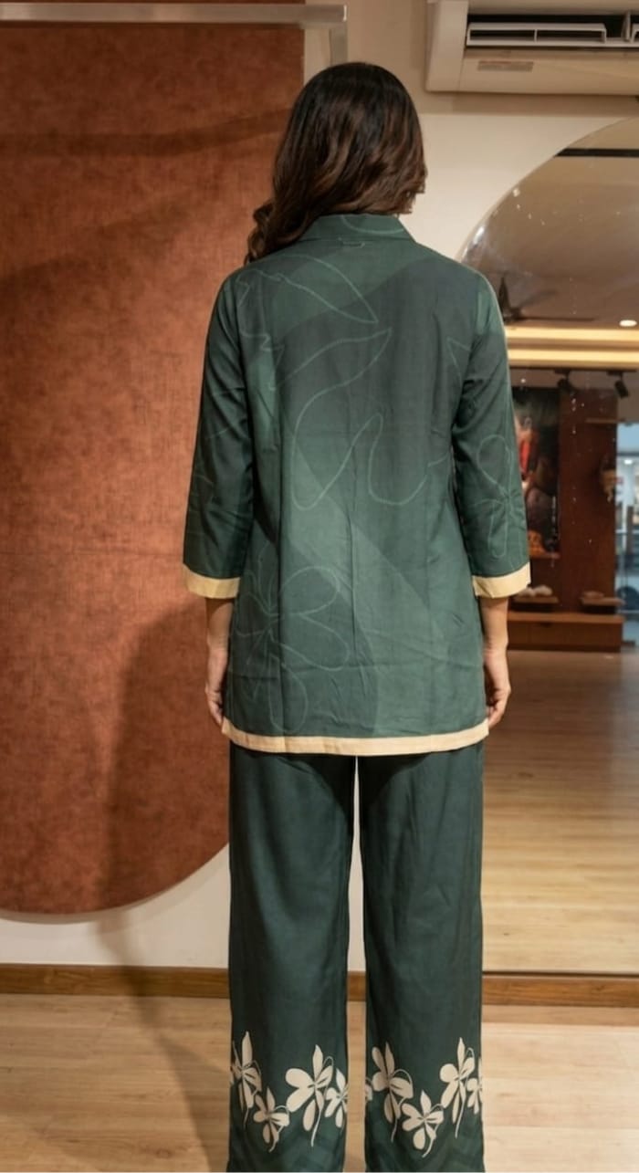 The Emerald Flora Co-ord Set