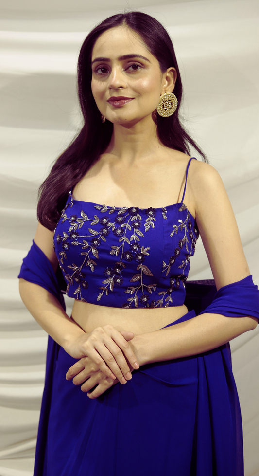 Regal Azure Elegance