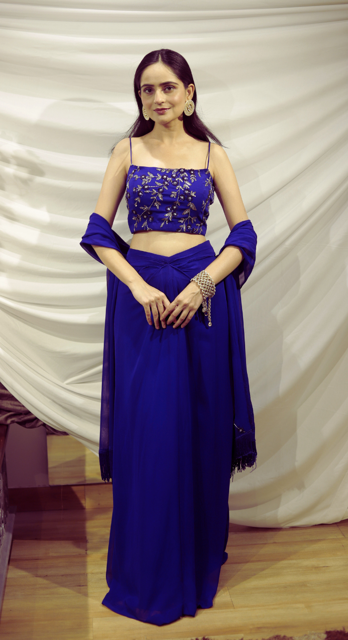 Regal Azure Elegance