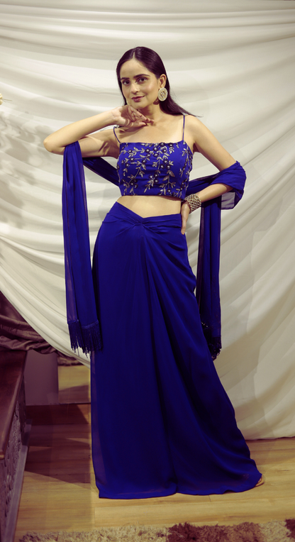 Regal Azure Elegance