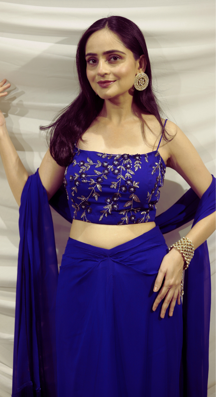 Regal Azure Elegance