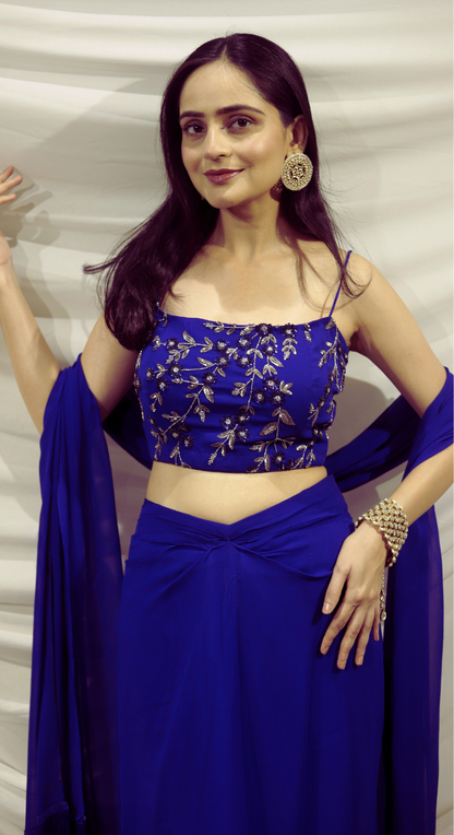 Regal Azure Elegance