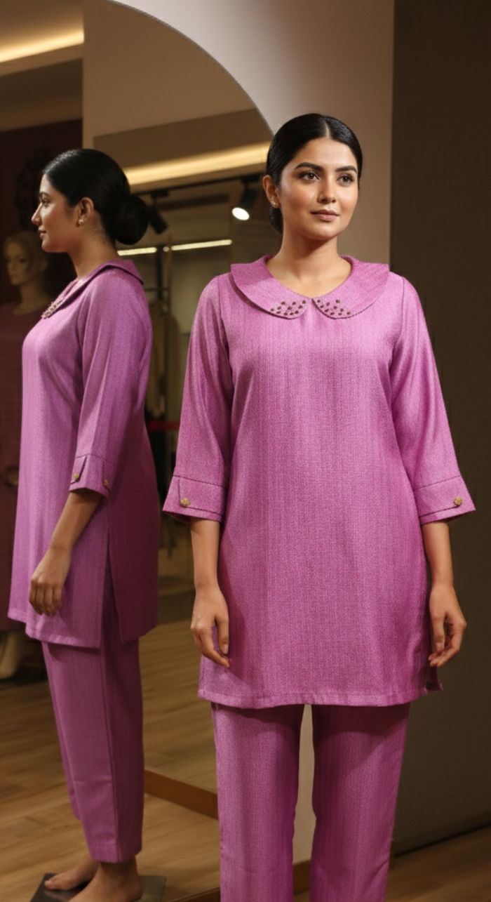 Ruhani Blush Coord Set