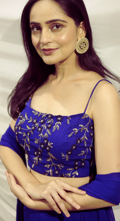 Regal Azure Elegance