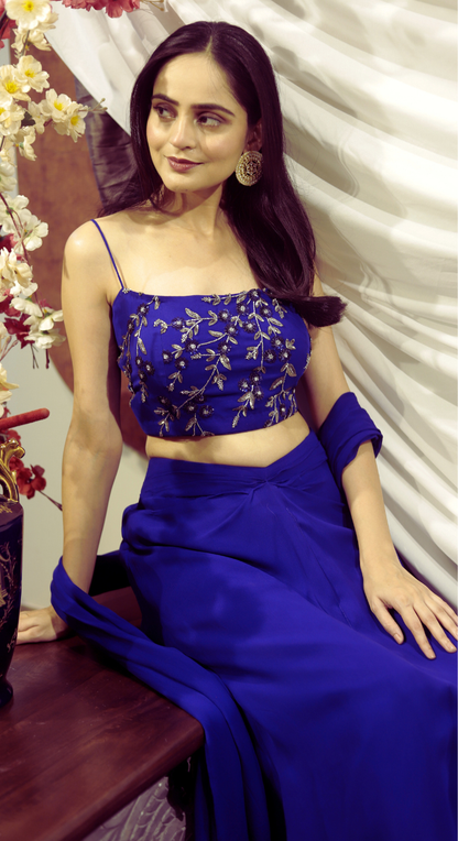 Regal Azure Elegance