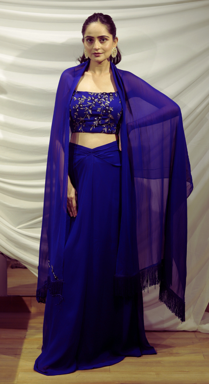 Regal Azure Elegance