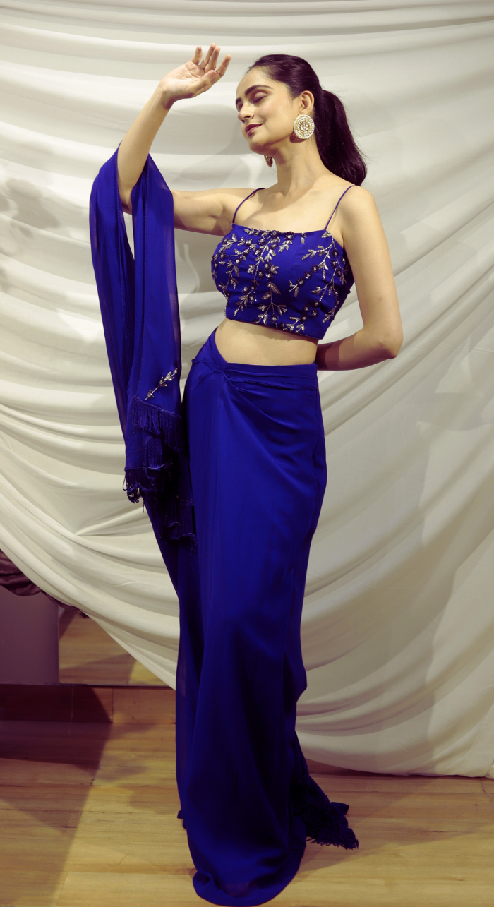 Regal Azure Elegance