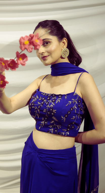 Regal Azure Elegance