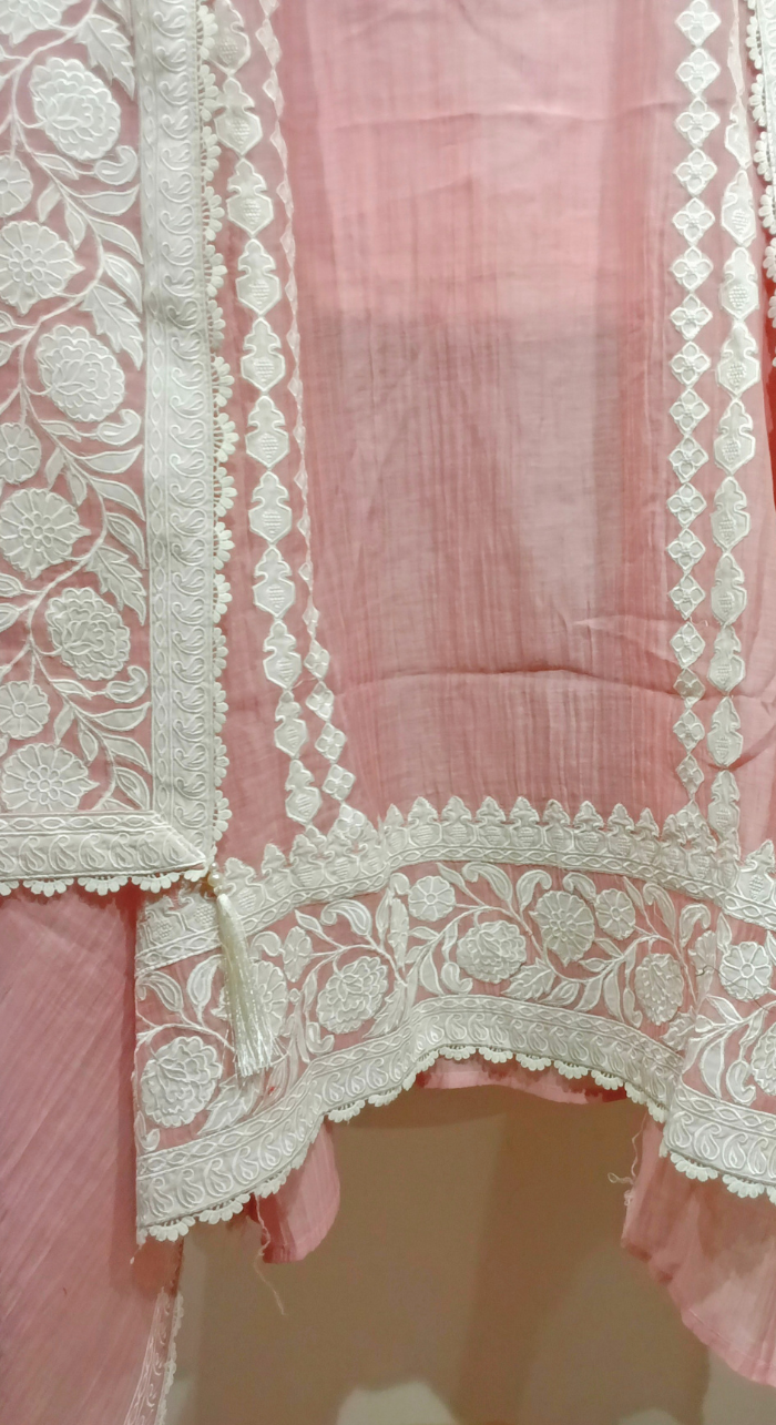 Raag Basanti Semi-Stitched Cotton Suit