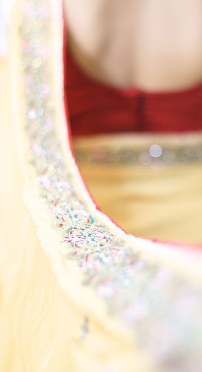 Classic Satin Georgette Saree