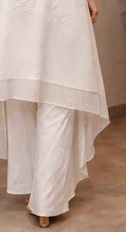 Chand Safedi Kaftan and Palazzo