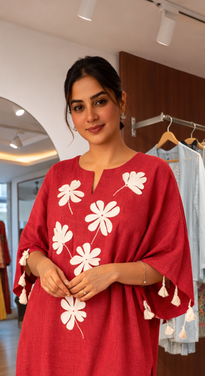 Gul Riwaayat Kaftan and Palazzo