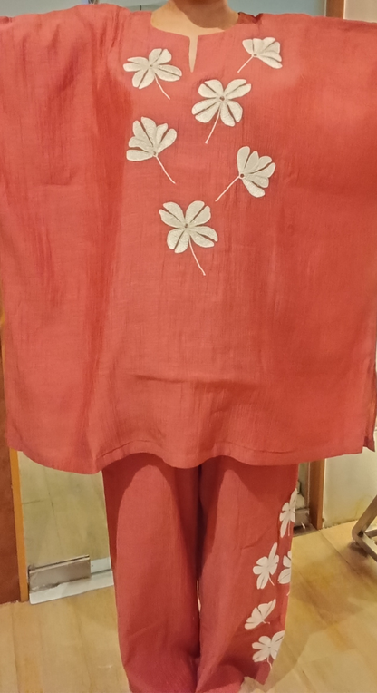 Gul Riwaayat Kaftan and Palazzo