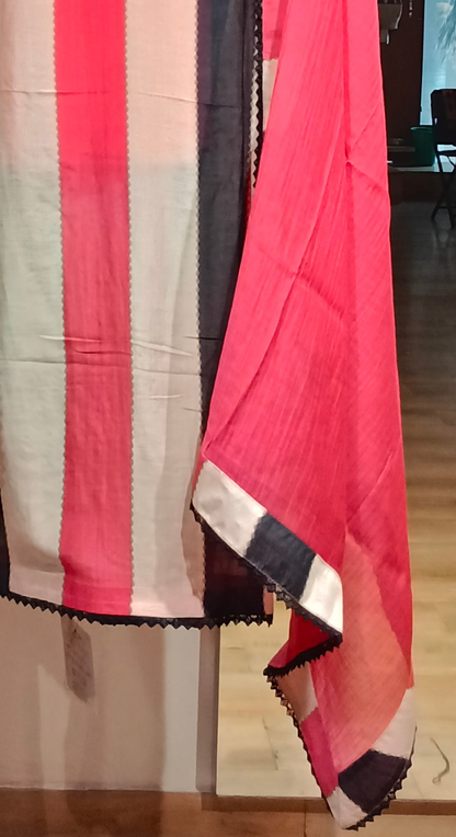 Afsana Semi-Stitched Cotton Suit