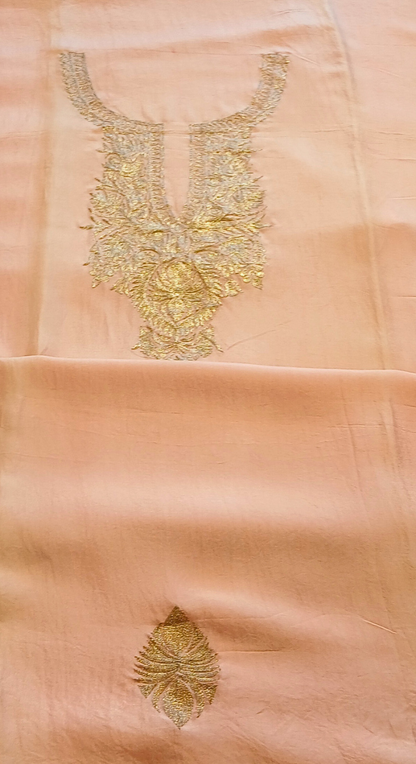 Gulrukh Grace Opara Silk Unstitched Suit