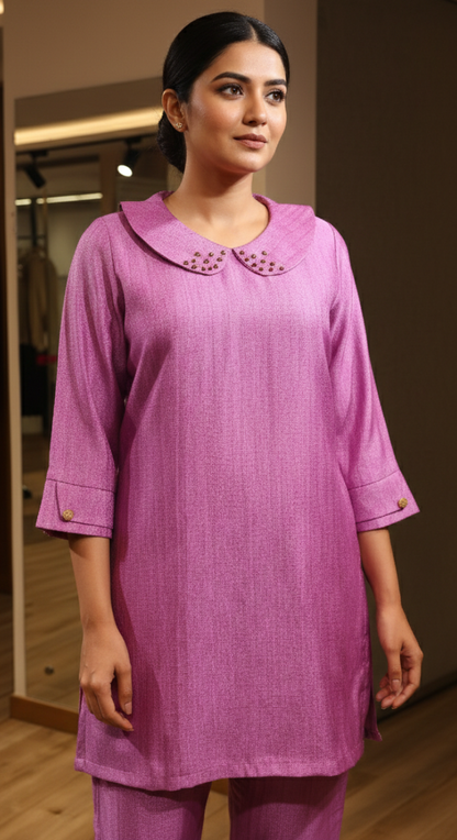 Ruhani Blush Coord Set