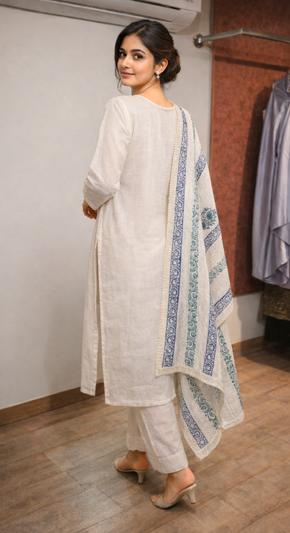 Anvaya Roopkala Kurta Pant Set