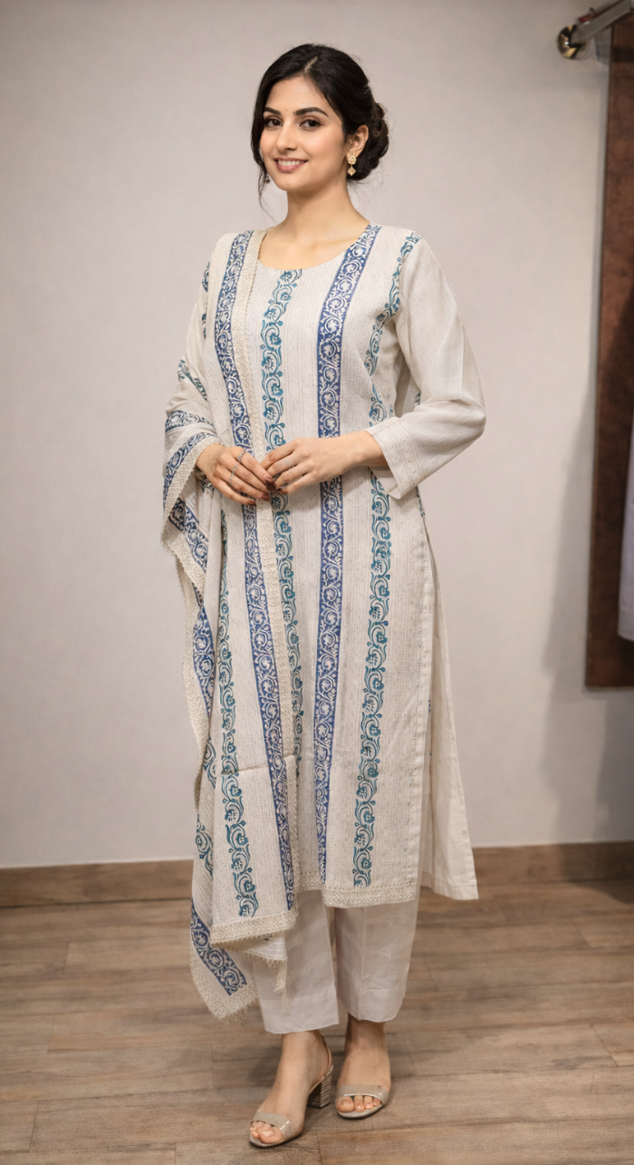 Anvaya Roopkala Kurta Pant Set