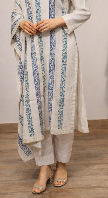Anvaya Roopkala Kurta Pant Set