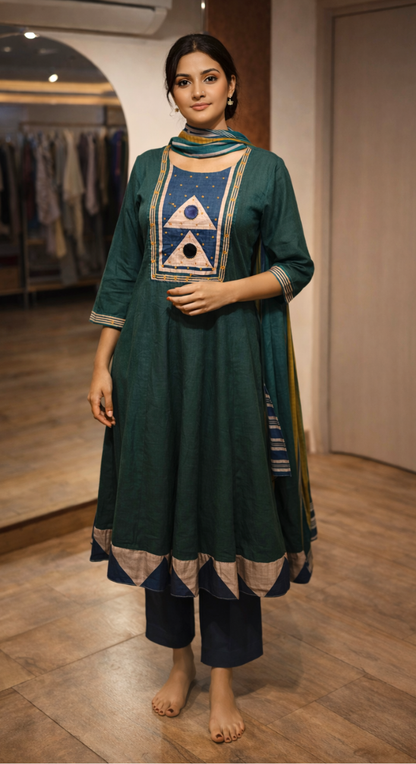 Noor-e-Saheli Anarkali Suit
