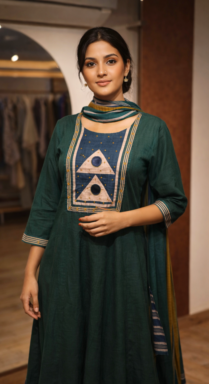 Noor-e-Saheli Anarkali Suit