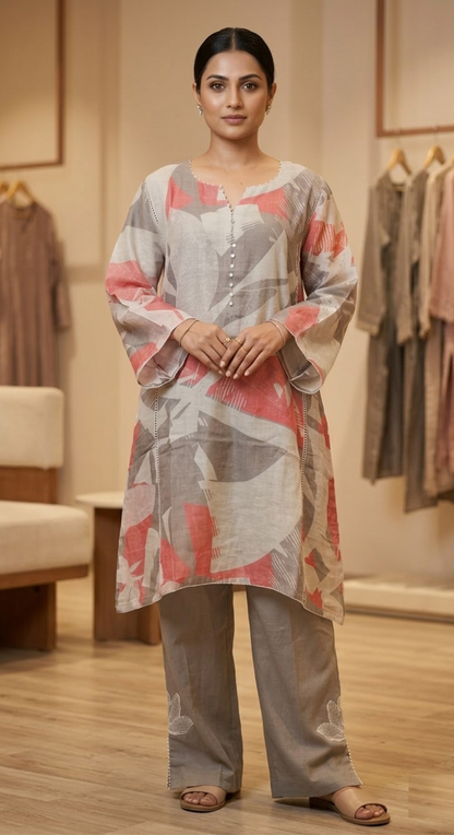 Somya Kaftan With Pant