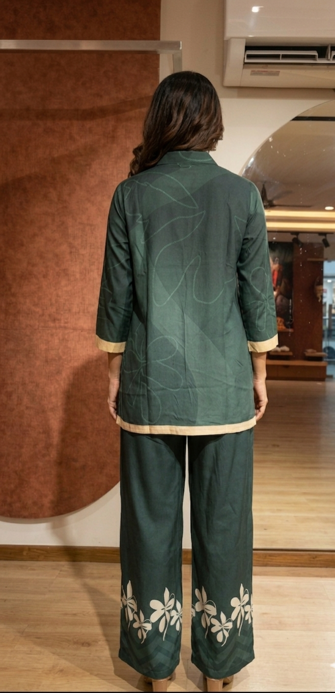 The Emerald Flora Co-ord Set