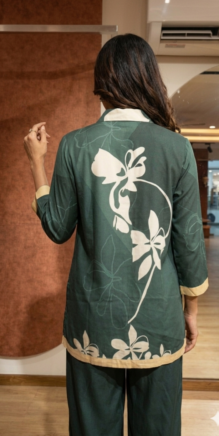 The Emerald Flora Co-ord Set
