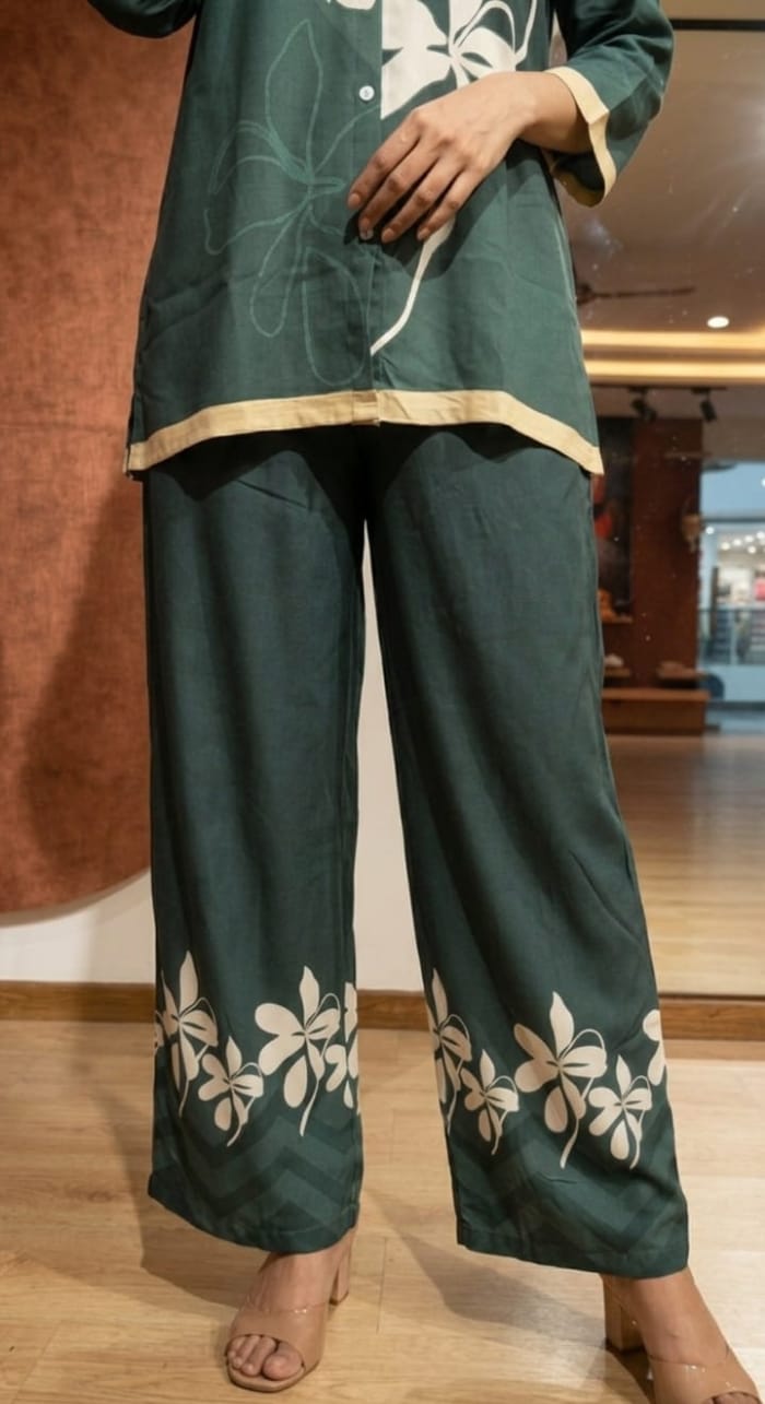 The Emerald Flora Co-ord Set