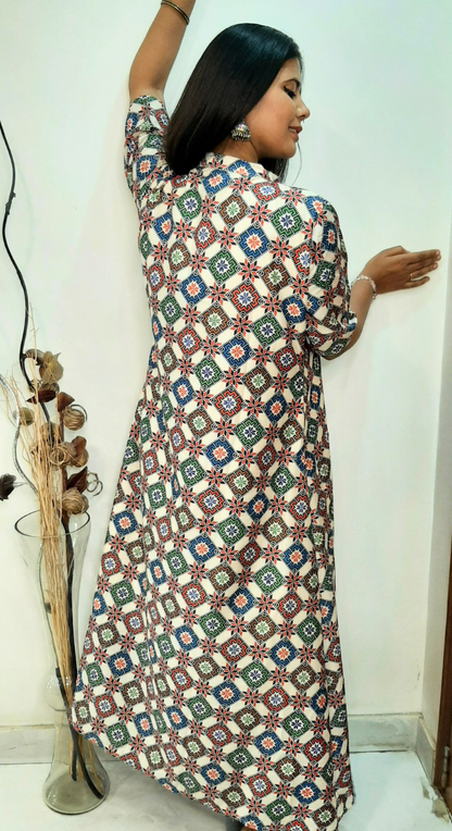 Muslin Silk Stylish Tunic